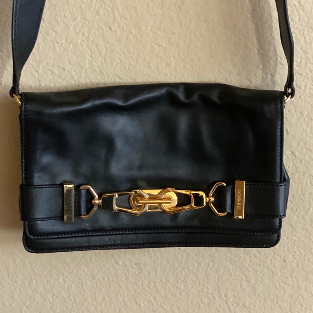 Black clutch purse